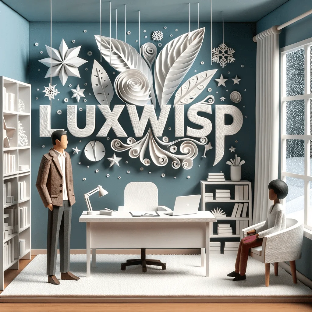 Luxwisp Psychologist-Winter Office Art
