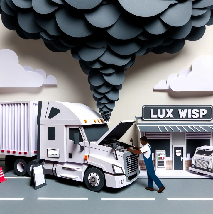 Luxwisp Truck Driver truck break down