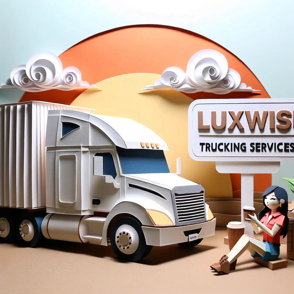 Luxwisp Truck Driver  taking a break