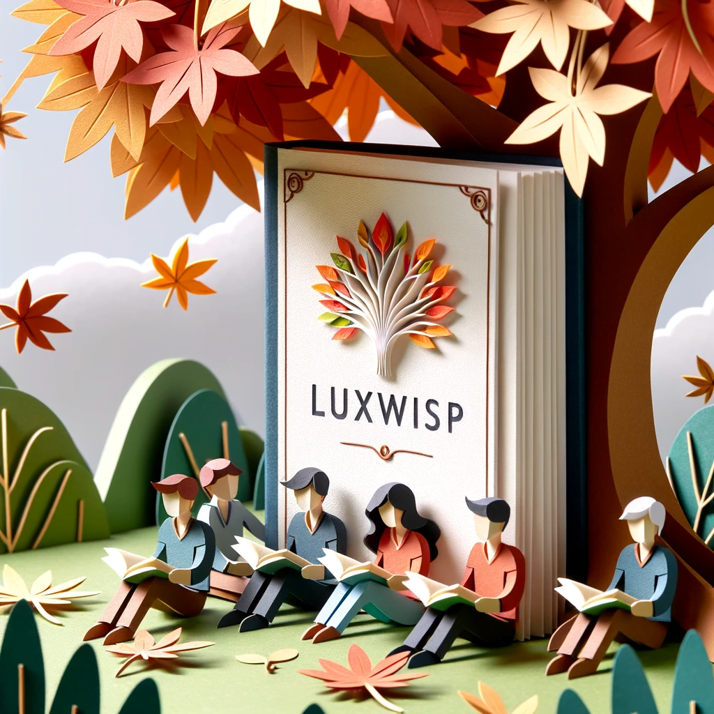 Free Education - Luxwisp children sitting with books