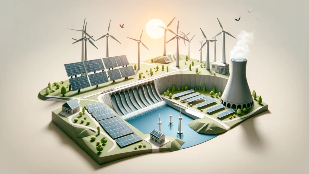 Coal Energy alternatives, solar, wind and hydro power