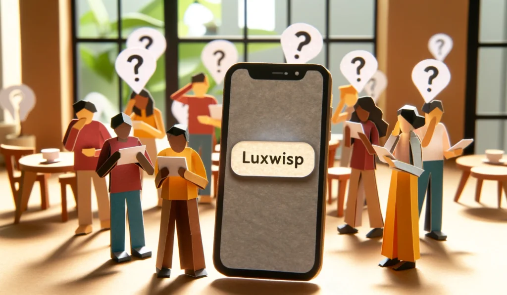 People looking at their devices with question marks  on Verizon Number Lock - Luxwisp
