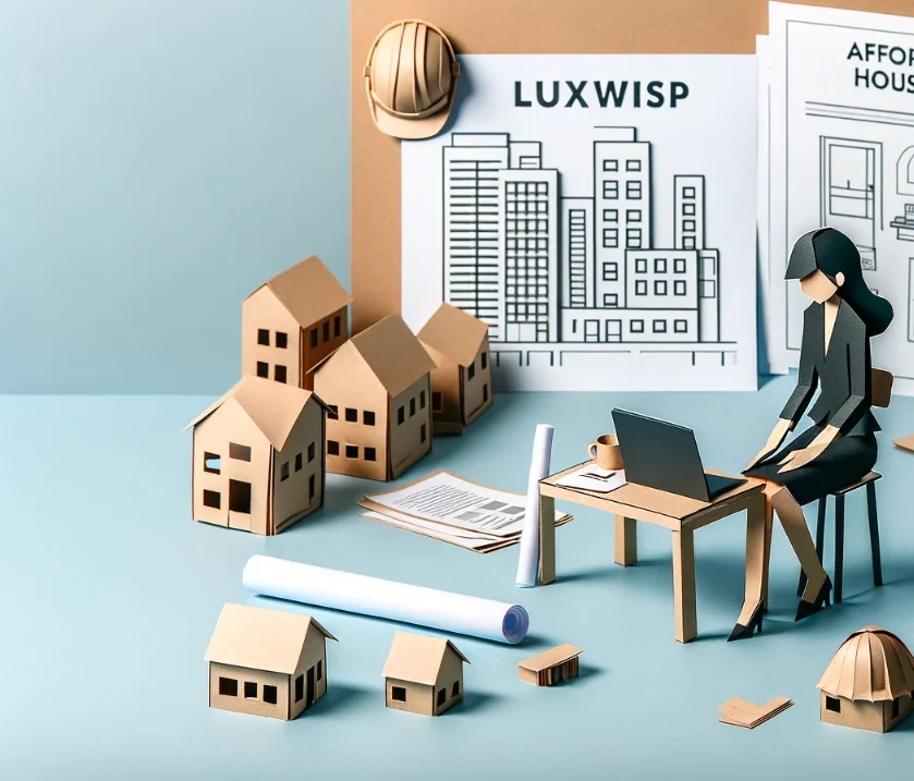 woman managing affordable housing project - Affordable Housing - Luxwisp