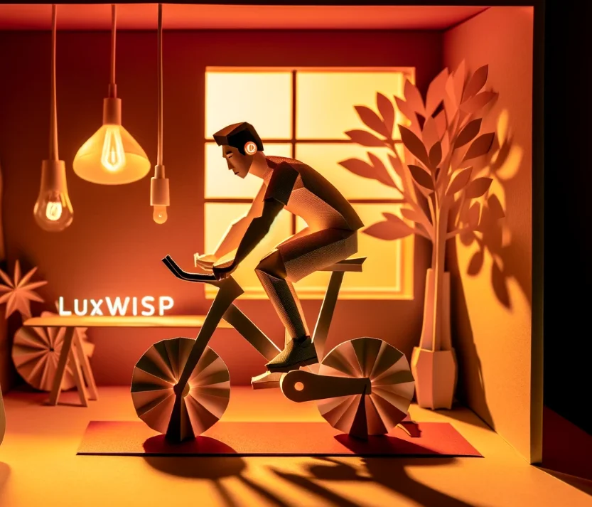 Pros of Hotworx, working out on bike - Luxwisp