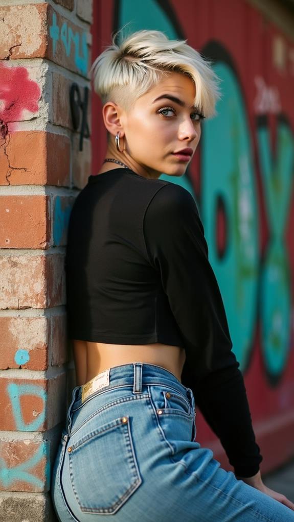 chic short hairstyle trend