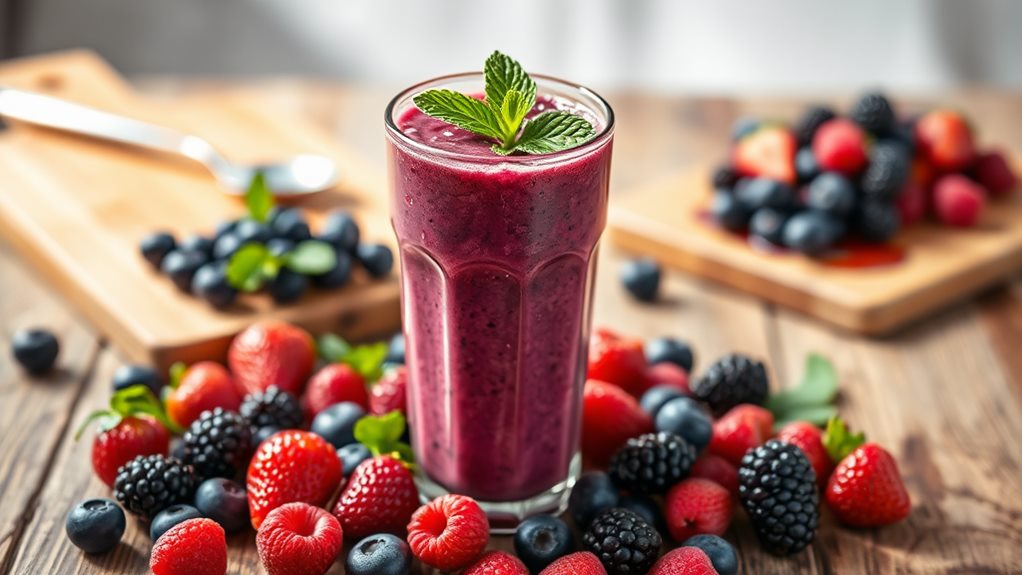berry bliss smoothie delight