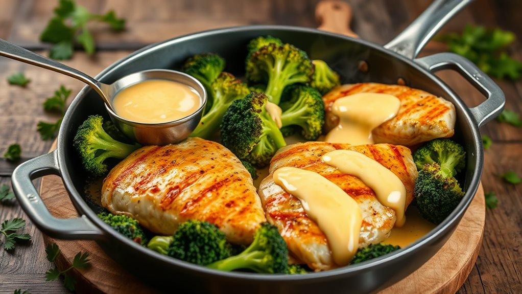 cheesy chicken broccoli casserole
