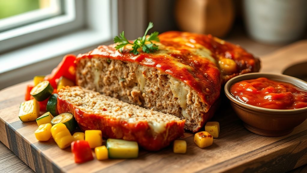 cheesy turkey meatloaf recipe