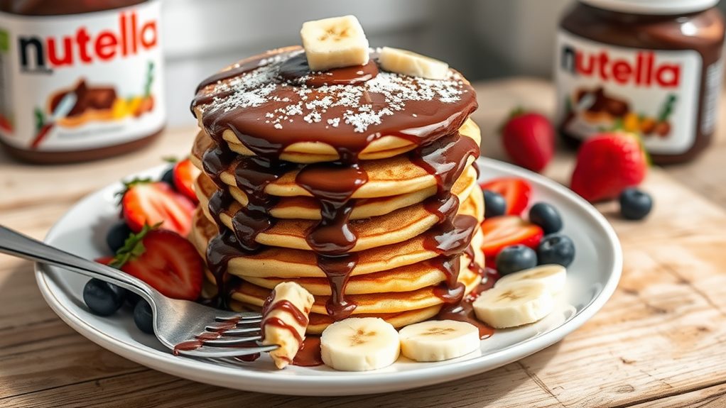 chocolate hazelnut delight breakfast