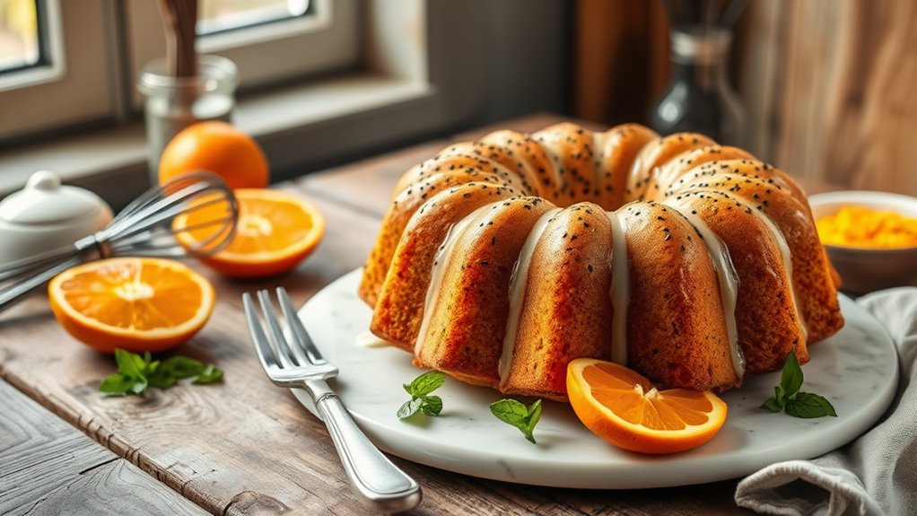 citrus infused cake delight