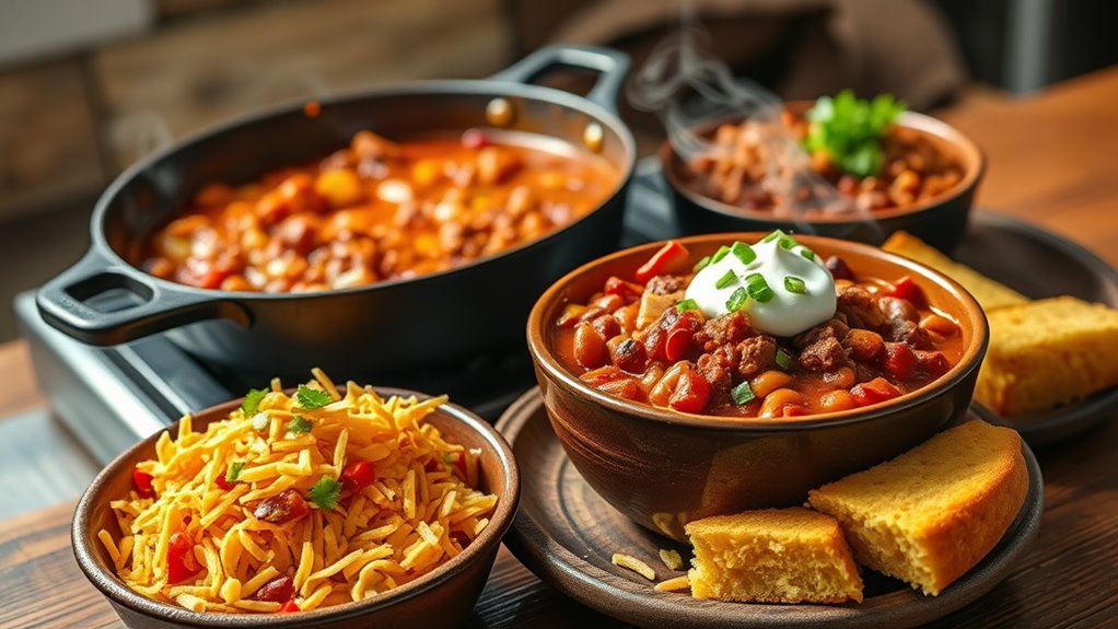 comforting spicy bean stew