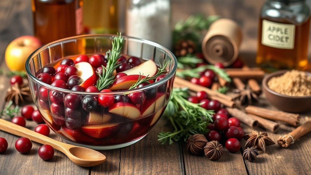 cranberry apple cider brine