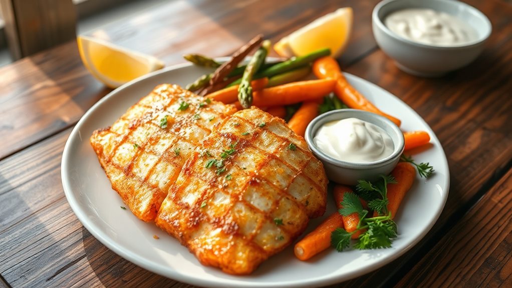 crispy air fryer walleye