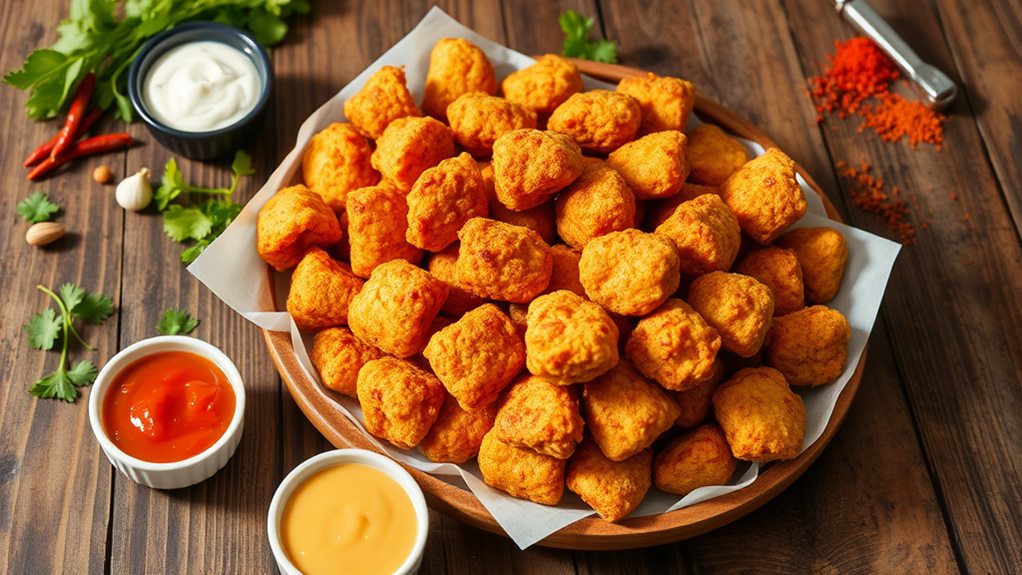 crispy flavorful spicy bites