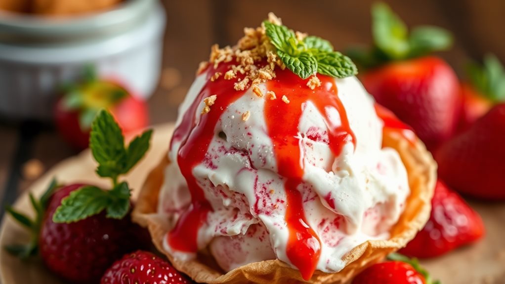 decadent berry dessert indulgence