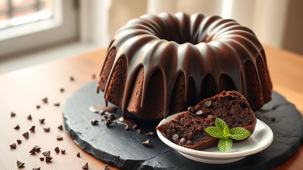 decadent chocolate bundt delight