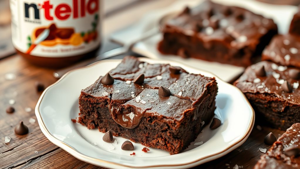 decadent nutella chocolate treats