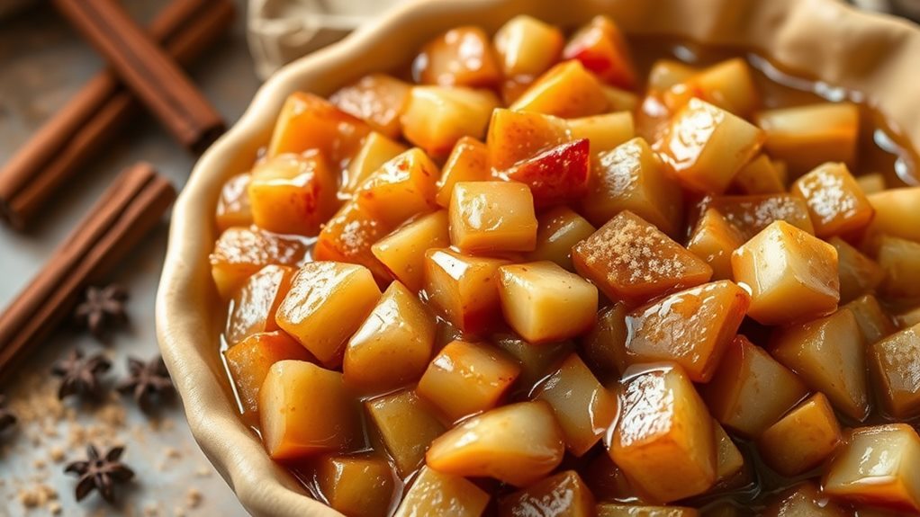 delicious caramel apple filling