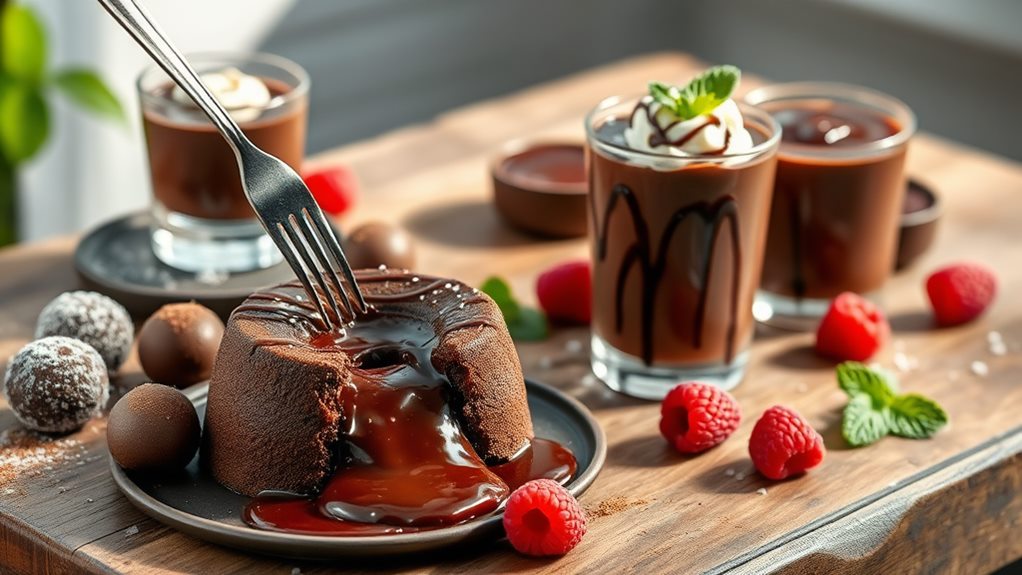 delicious indulgent chocolate treats