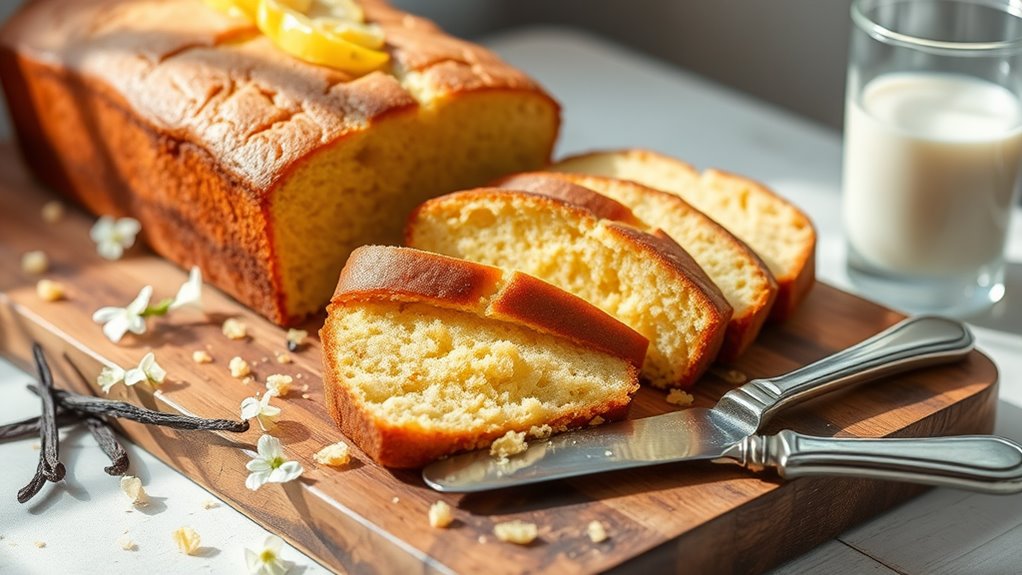 delicious moist vanilla cake