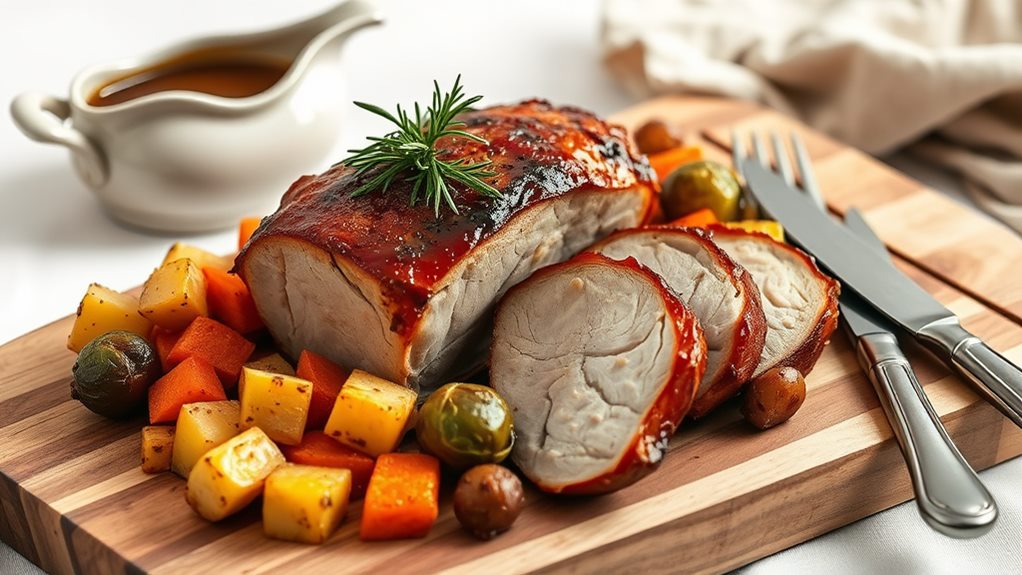 delicious pork loin cookbook