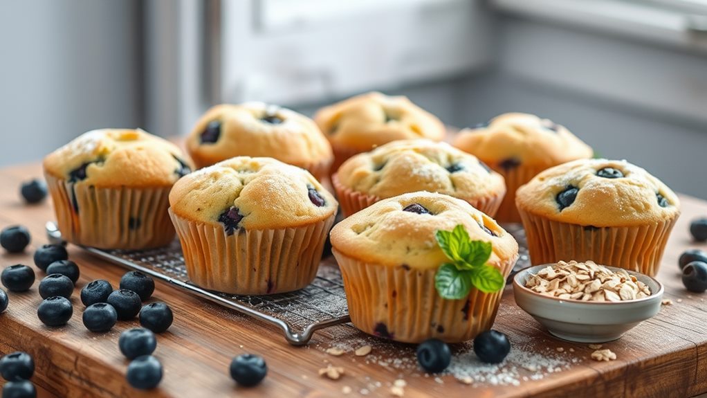 delicious vegan blueberry treats