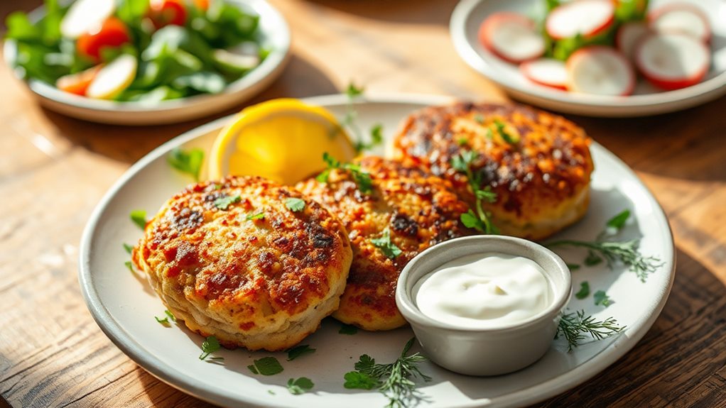 delicious walleye fish cakes