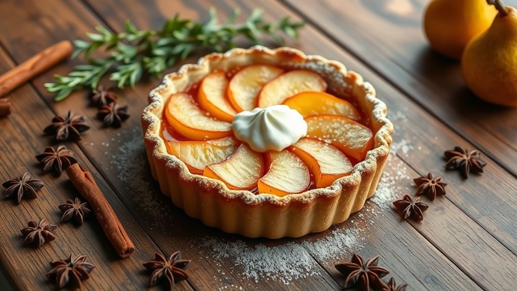 deliciously flavored dessert pastry