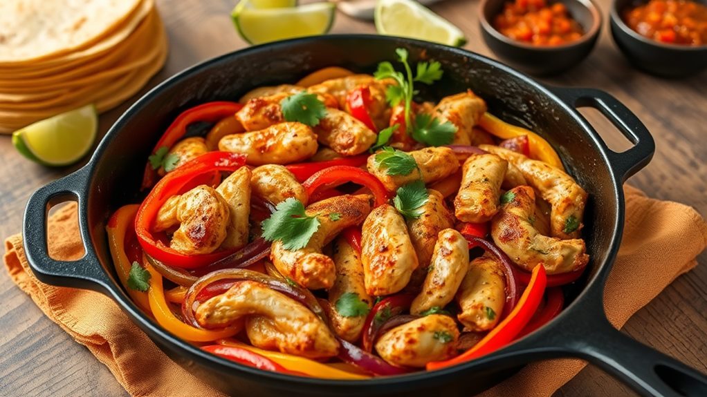 easy one pan fajitas recipe