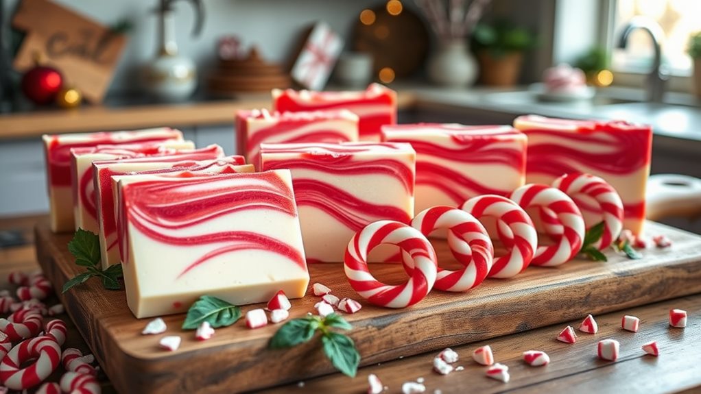 festive diy candy cane