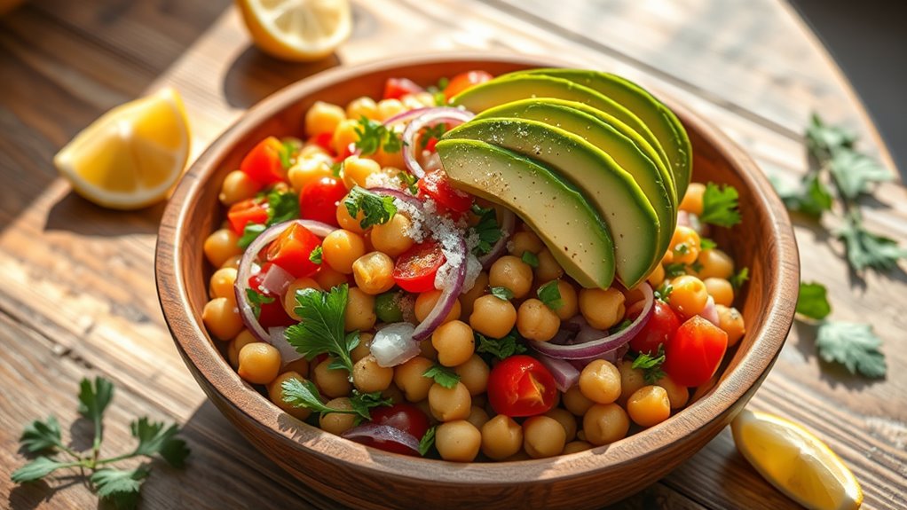 flavorful chickpea salad delight