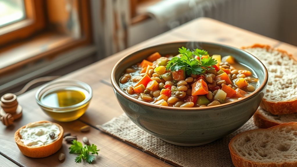 hearty lentil vegetable stew