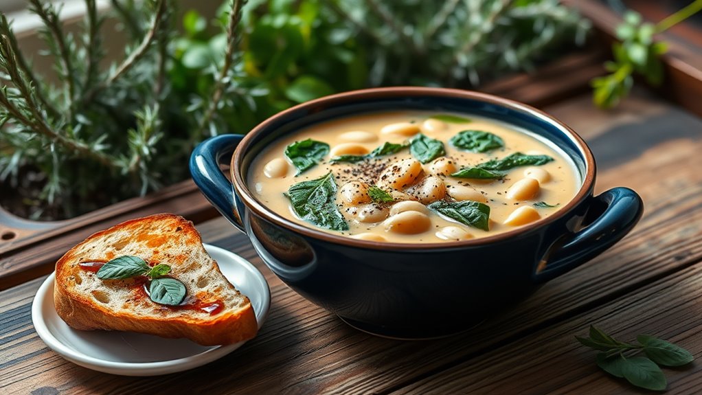 hearty tuscan bean soup