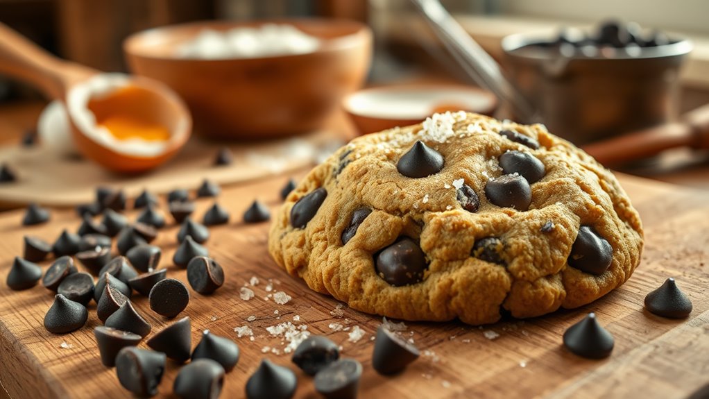 indulgent chocolate chip cookies
