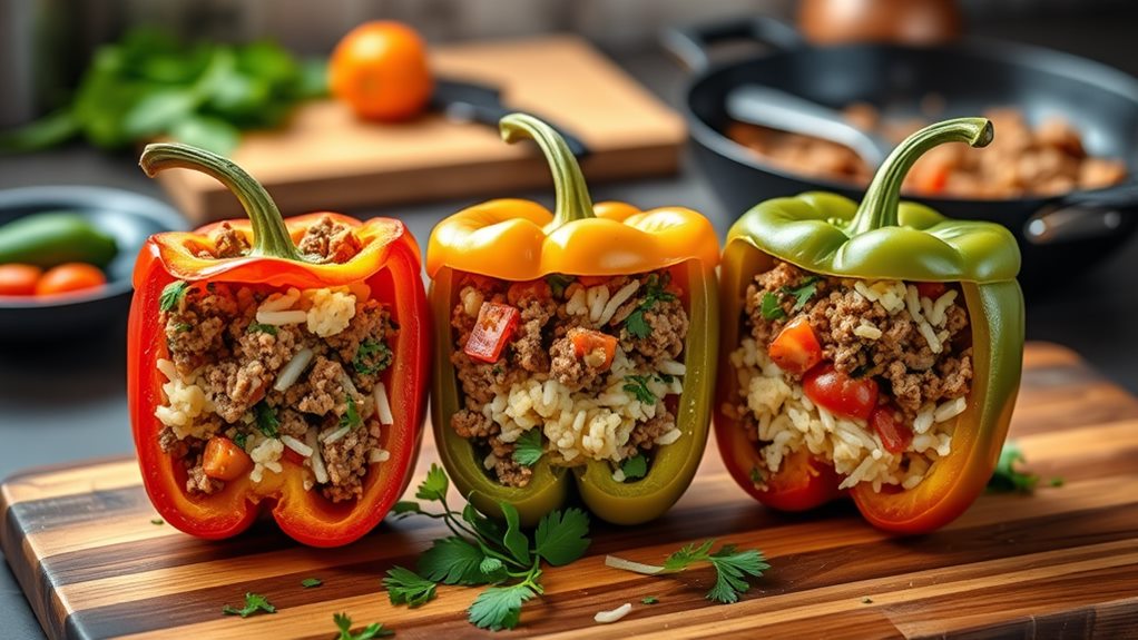 low carb pepper filling