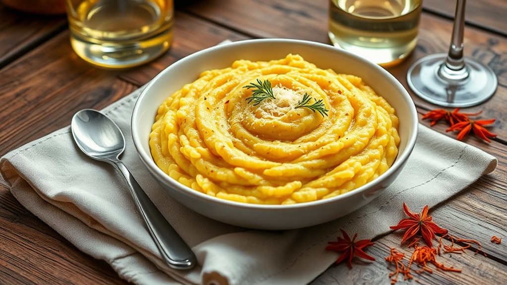 luxurious saffron rice dish
