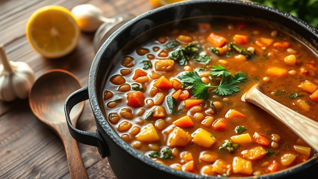 nourishing lentil soup recipe