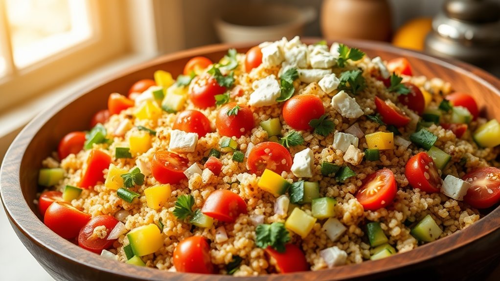 nutritious and vibrant dish