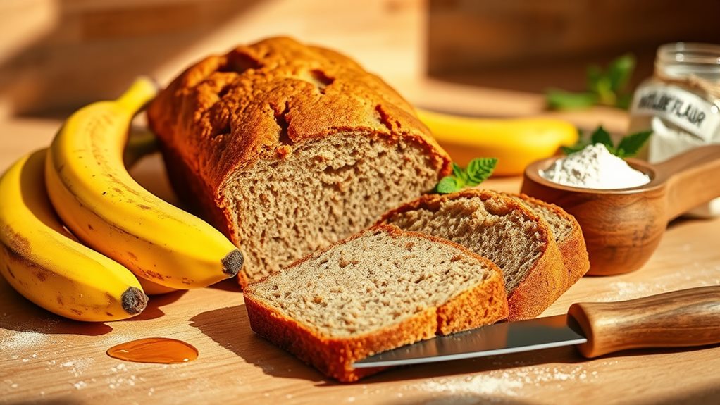 nutritious whole wheat banana bread