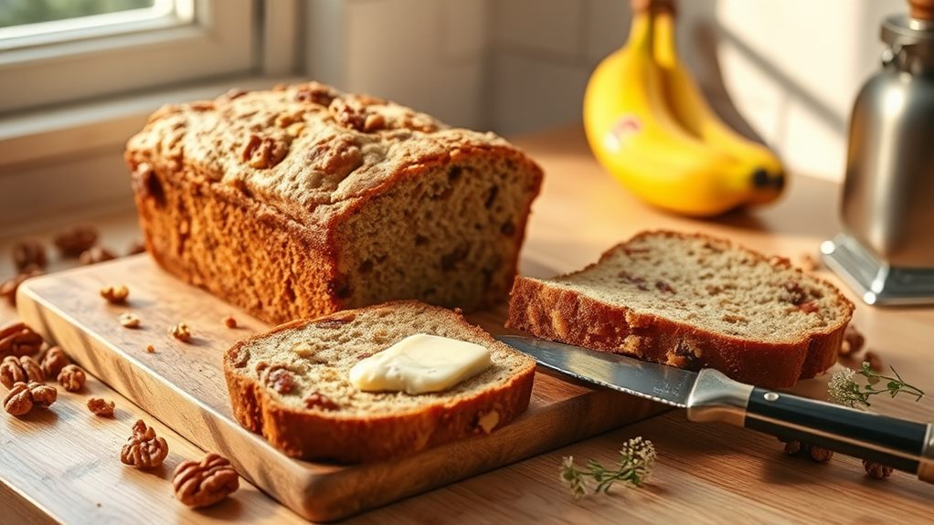 nutty banana bread delight