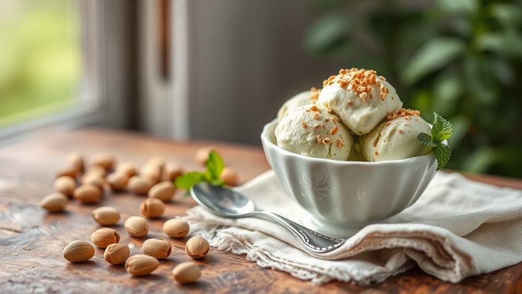 nutty frozen dessert delight
