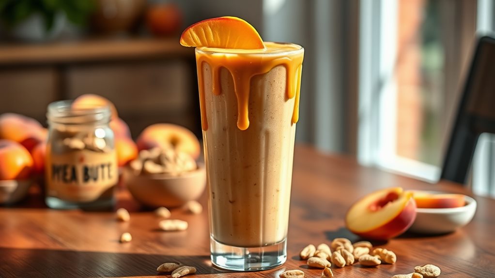 peachy peanut butter delight