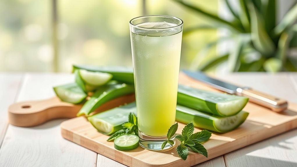 revitalize with aloe vera