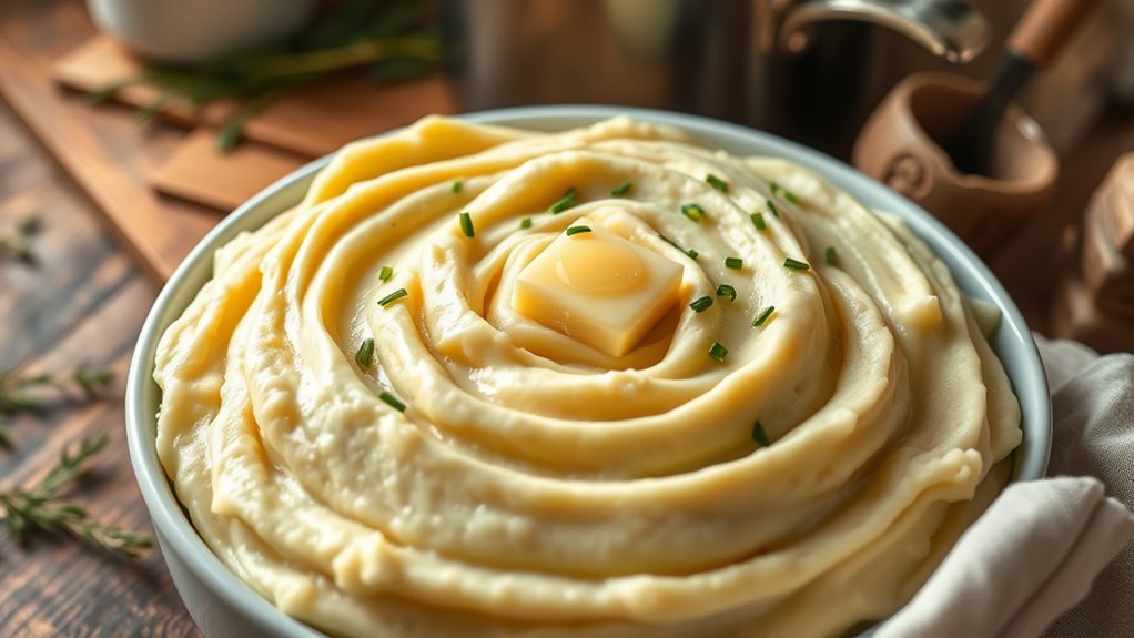 rich and velvety potatoes