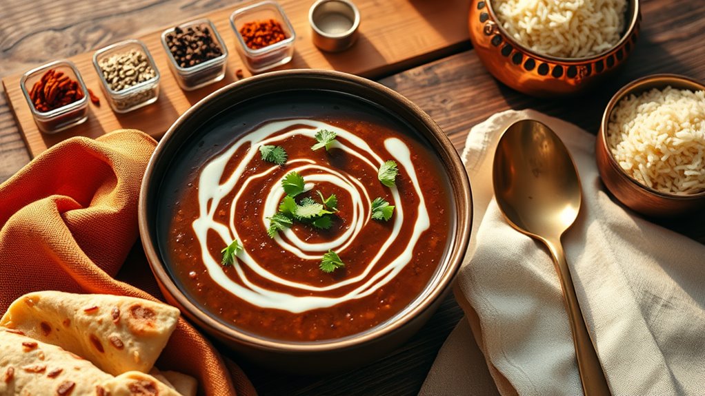 rich lentil curry dish