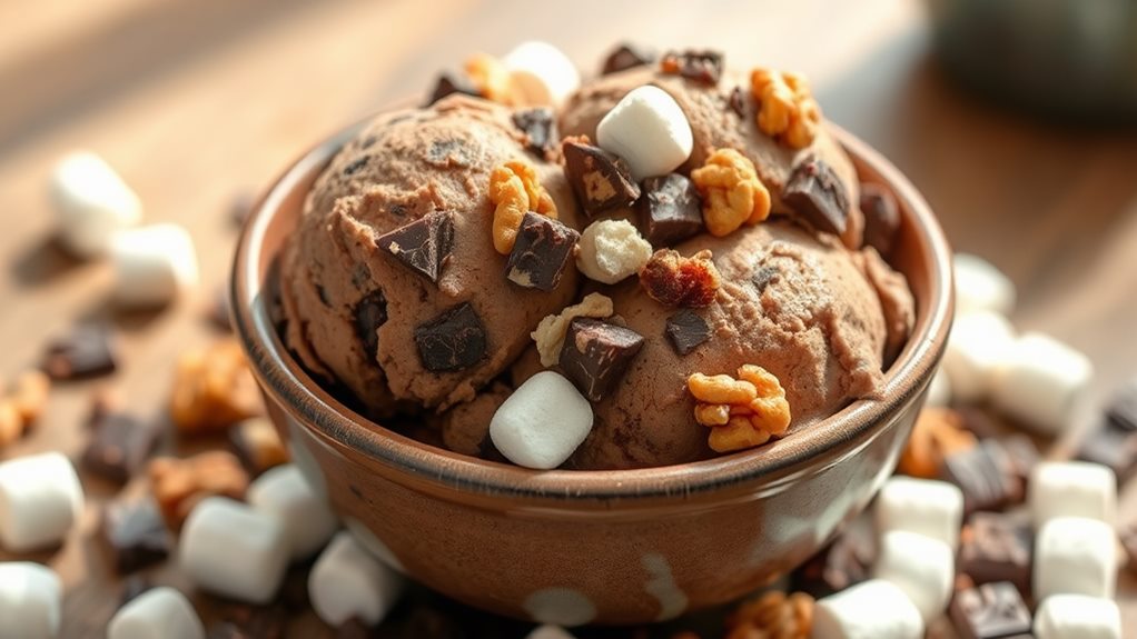 rocky road ice cream
