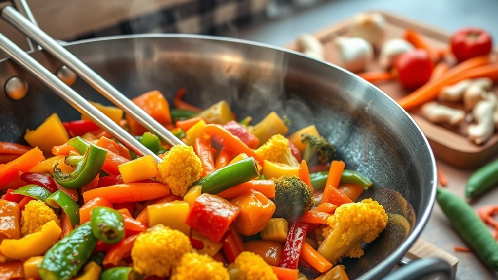 saut ed seasonal vegetable medley