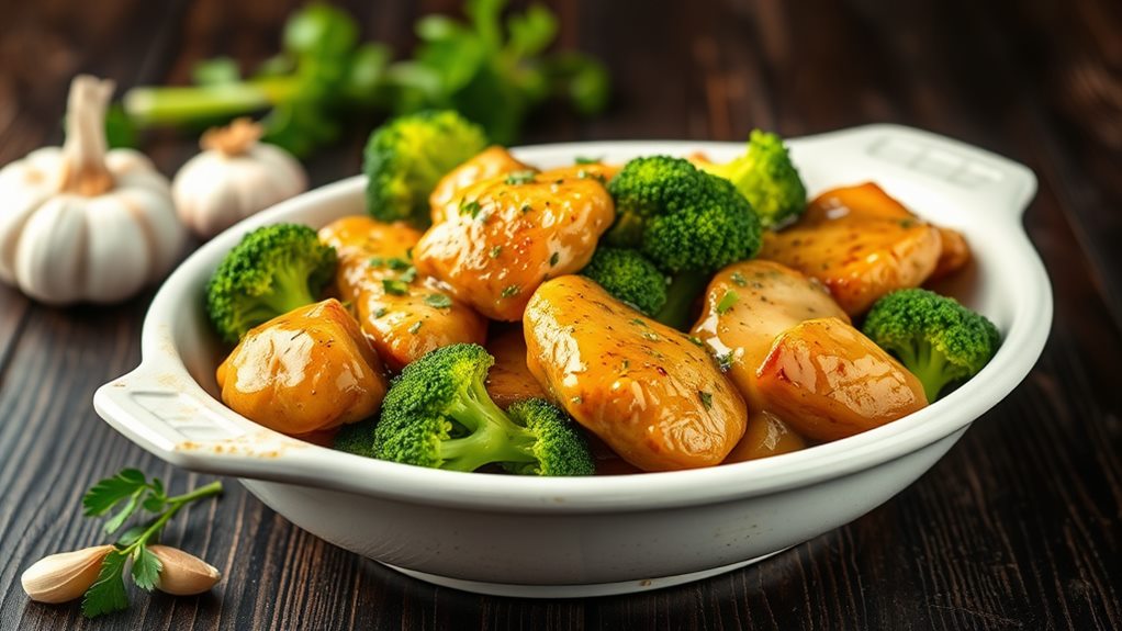 savory garlic butter chicken