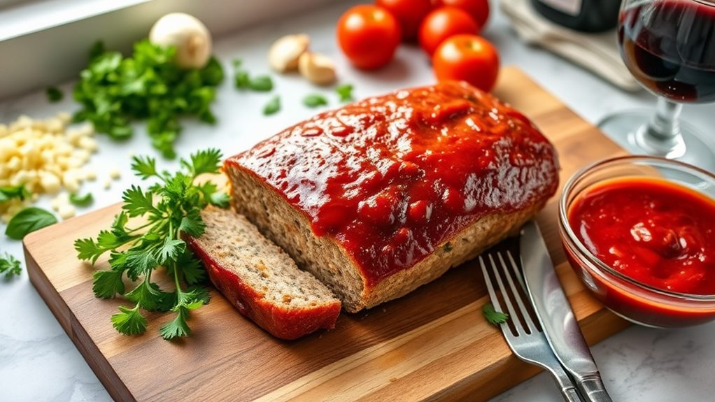 savory italian turkey meatloaf