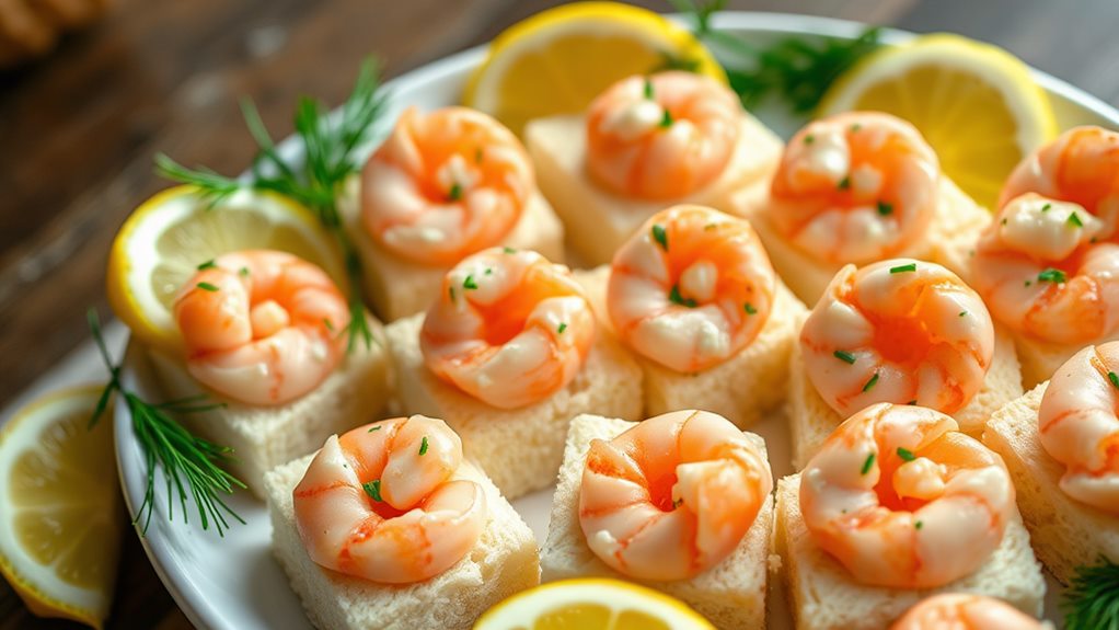 savory seafood appetizer bites